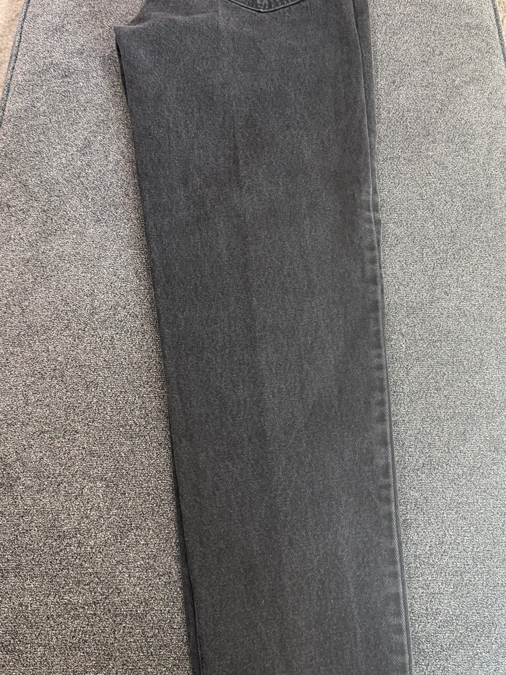 Levi's 550 Charcoal Black Back-Pocket Jeans with Red Tab - Picture 2 of 10